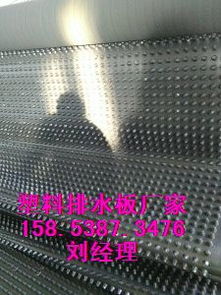 漳州車庫頂板疏水板耐根穿刺排水板價格 漳州車庫頂板疏水板耐根穿刺排水板型號規格